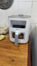 美的（Midea）【价保618】0氟新风炎烤空气炸锅家用 6.5L大容量多功能免翻面双可视空气炸锅蒸烤一体烤箱KZC6521 实拍图