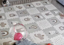 贝易爬爬垫拼接婴儿爬行垫XPE加厚地垫宝宝防摔无毒无味无甲醛122.5 实拍图