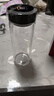 希诺单层玻璃杯2026新款大容量水杯男家用办公车载泡茶杯子XN-CD002E 实拍图