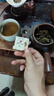 福茗源普洱茶 生普小方片茶饼 易武普洱生茶陈香茶叶礼盒端午节礼盒750g 实拍图