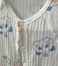 爱贝迪拉婴儿衣服夏季薄款新生婴幼儿睡衣外出男女宝宝空调短袖夏装连体衣 实拍图