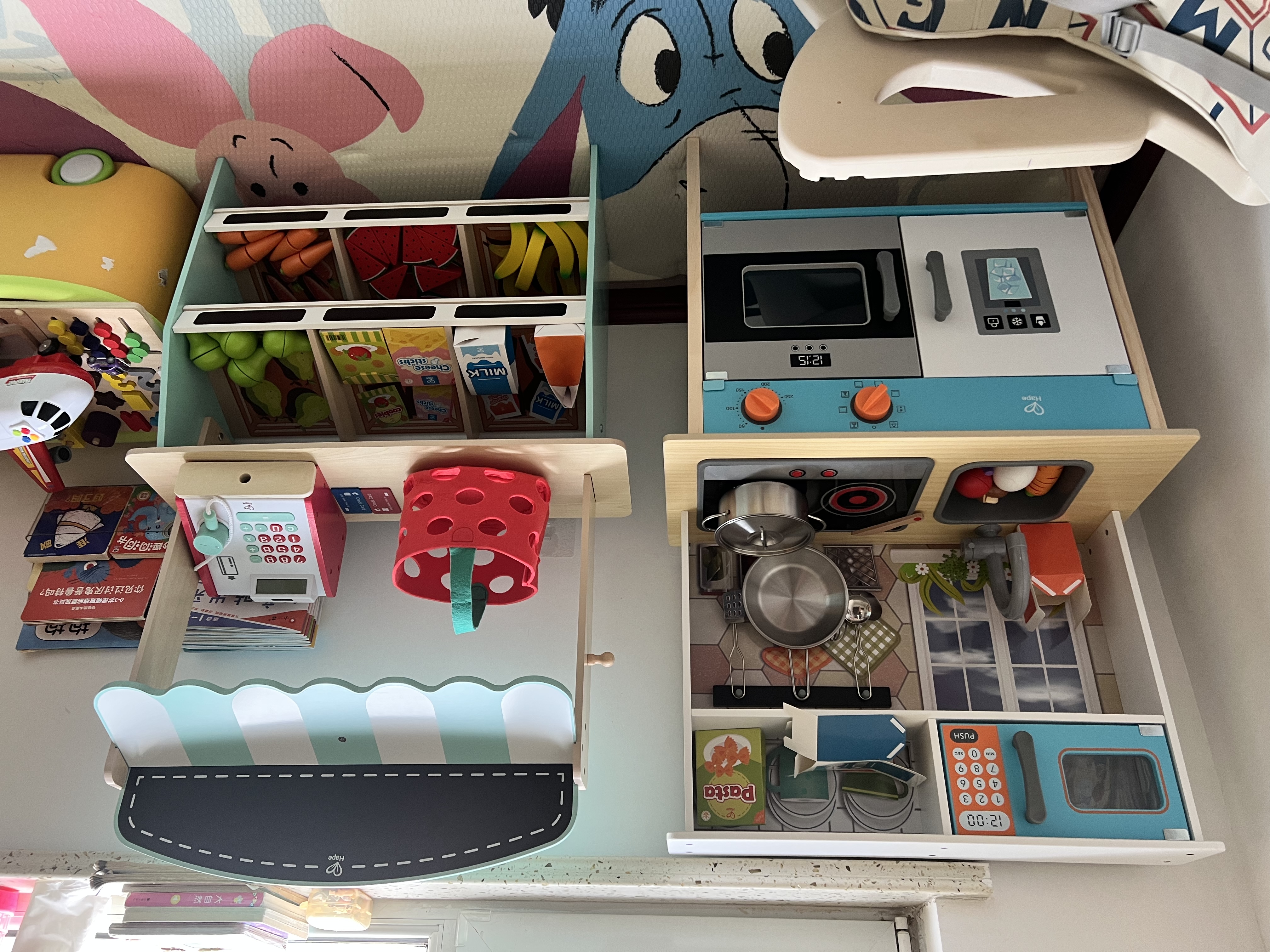 Hape 超能声光模拟厨房过家家 实拍图