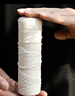 寿禾 棉绳粽子绳编织捆绑装饰手工DIY材料细绳 棉绳粽子绳1mm100米 实拍图