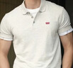 Levi's李维斯冰酷系列男士凉感美式复古经典时尚休闲简约短袖Polo衫 灰色 004KC-0003 M 实拍图