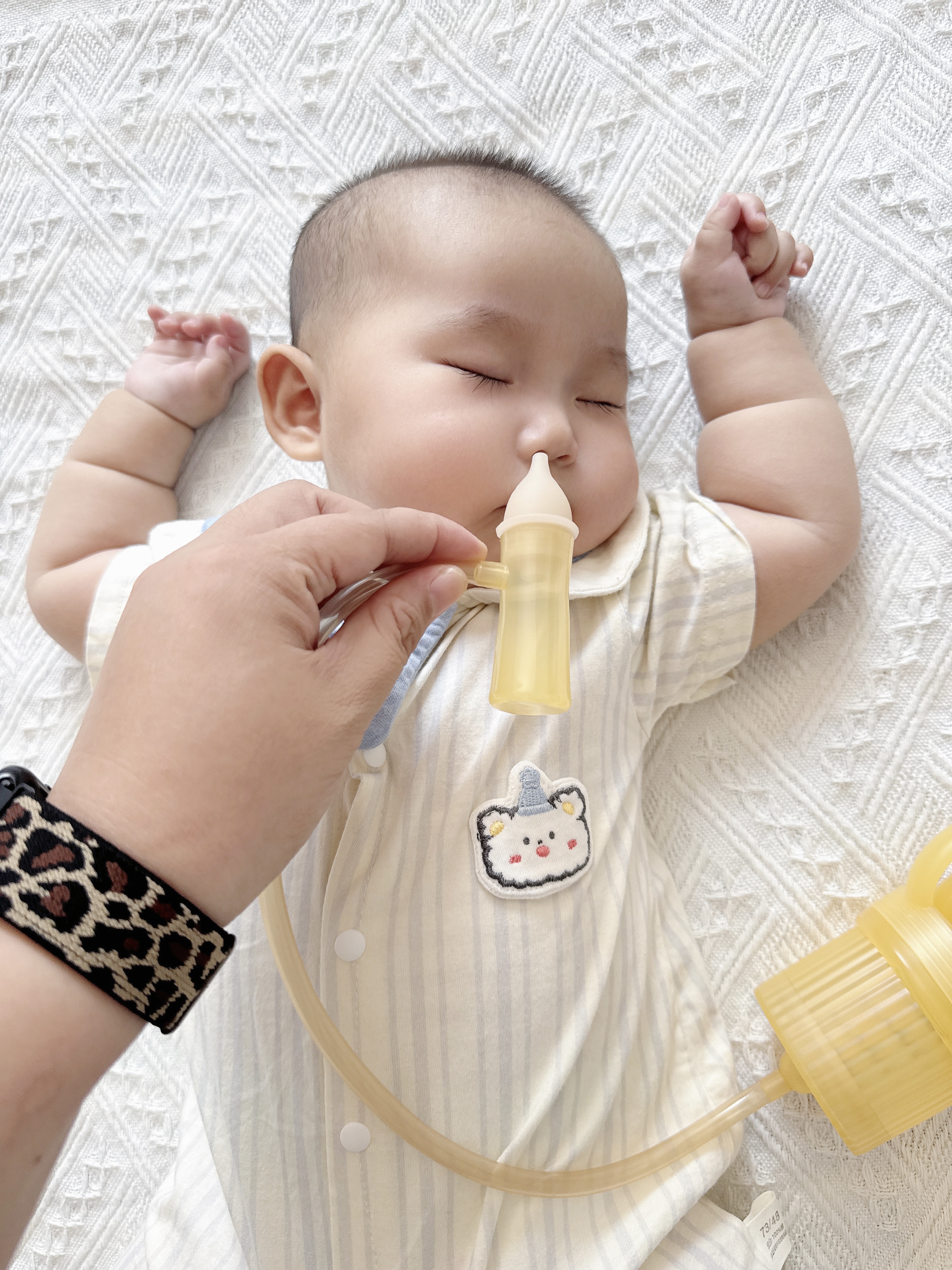 马博士吸鼻器宝宝吸鼻涕手拉式新生儿鼻屎清洁手动负压式吸鼻涕神器 实拍图