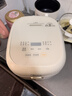 美的（Midea）【价保618】小碧玉电饭煲小型2-3人3升0氟有钛陶瓷白玉内胆家用电饭锅煮粥智能预约多功能锅RE360 实拍图