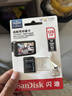 闪迪（SanDisk）128GB TF（MicroSD）4K内存卡 行车记录仪 监控摄像头专用 循环录制10,000小时 高耐用存储卡 实拍图