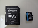 金士顿（Kingston）128GB TF（MicroSD）存储卡 内存卡U3 V30 A2 4K适配大疆Pocket 4/Action 6/Nano/无人机/运动相机 实拍图