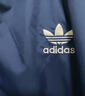 adidas宽松日常舒适运动夹克外套男女春季新款阿迪达斯官方三叶草   深靛蓝（推荐选大一码)   XS 实拍图