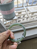 印象眸 价保618 【优选级】和田玉手镯浅青玉镯子内径约57-58mm 实拍图