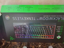 雷蛇（Razer）黑寡妇蜘蛛V3竞技版 机械键盘 87键 电脑游戏电竞 RGB背光 绿轴  实拍图