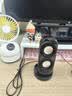 惠普（HP）NS2 pro 电脑音响 迷你桌面音箱 多媒体笔记本台式机有线家用低音炮 黑色 实拍图