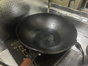 美的（Midea）铁锅炒锅健康无涂层精铁炒菜锅家用明火燃气灶凹面电磁炉专用30cm 实拍图