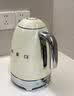SMEG/斯麦格复古电热水壶KLF04烧水养生壶大容量家用不锈钢恒温泡茶咖啡自动断电保温生日乔迁新婚礼物 1.7L 奶白色 实拍图