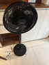 美的（Midea）【超级单品】七叶轻音立式电风扇家用柔风落地扇台式桌面小型风扇大风量节能摇头宿舍电扇 SAF30AB 实拍图