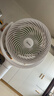 美的（Midea）【3D摇头】直流变频轻音落地空气循环扇家用卧室净化换气扇语音遥控电风扇大风力一级能效GDJ24WYJ 实拍图