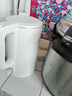 美的（Midea）电热水壶食品级304不锈钢自动断电双层防烫全钢无缝1.5L容量 MK-HJ1566 实拍图
