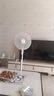 美的（Midea）【幸运草安睡1S】一级能效直流变频声控电风扇家用遥控卧室静音落地扇台式桌面抗菌大风力转页扇 实拍图