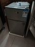 小鸭小冰箱迷你小型家用 冷藏冷冻两用宿舍寝室出租房用双门办公室电冰箱节能省电 【节能省电】128银色【一级能效 高效保鲜】30L 实拍图