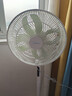 美的（Midea）【幸运草安睡1S】一级能效直流变频声控电风扇家用遥控卧室静音落地扇台式桌面抗菌大风力转页扇 实拍图