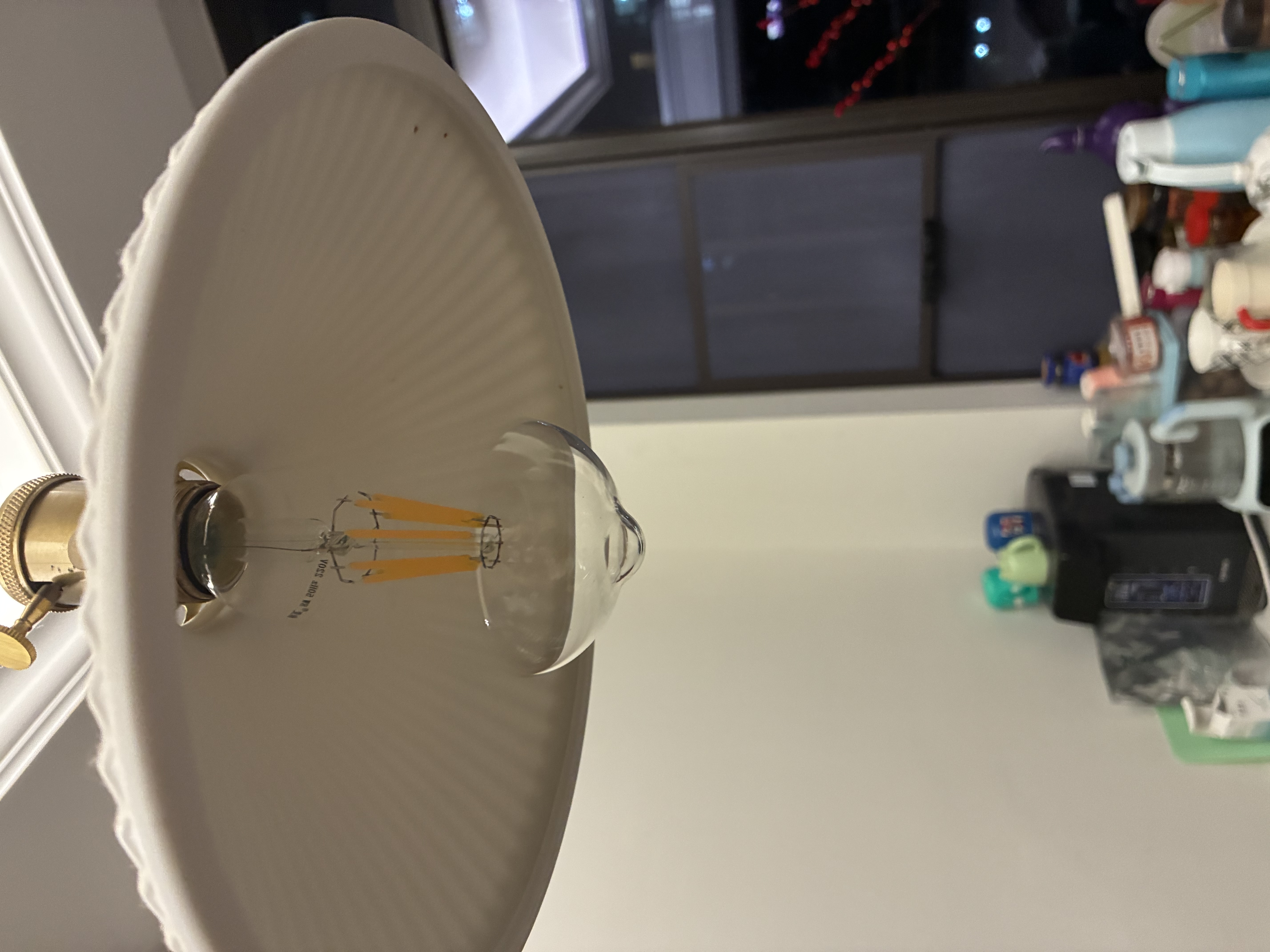 幽麦 复古st64爱迪生LED灯泡27大螺口灯丝工业风吧台咖啡厅餐馆怀旧 8瓦-暖光 实拍图