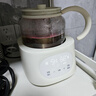 ±0日本正负零全玻璃养生壶【新款】煮茶器恒温0胶水花茶壶泡奶家用1L大容量办公室煮茶炉保温烧水壶 富士白 1L 【0塑料0胶水】 实拍图