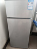 新飞冰箱小型租房用 一级能效冷 藏冷冻两用1-2人家用小冰箱 出租房双门电冰箱办公室两门 26年旗舰 86A一级能效【旗舰升级】银 实拍图