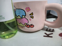 可爱fufu生日蛋糕马克杯带盖勺陶瓷杯送女生高颜值有意义生日礼物 汉堡生日蛋糕杯+勺1个350ml 实拍图
