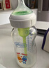 布朗博士玻璃奶瓶 0-3月新生婴儿防胀气防呛 宽口径奶瓶270ml 双兔 实拍图