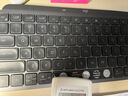 罗技（Logitech）大师系列 MX Keys Mini 简约无线蓝牙 高端办公键盘 智能 背光时尚 超薄便携 浅灰色 79键 实拍图