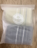 洁丽雅（Grace）纯棉10A级抗菌防螨全棉毛巾男士洗脸毛巾2条装吸水洗澡擦脸巾运动 实拍图