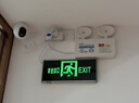 趣行安全出口指示灯 A型消防应急疏散标志灯国标CCC逃生照明 单面正向 实拍图