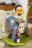babycare儿童摇摇马五合一小木马婴儿节日周岁礼物玩具蒙因蓝 实拍图