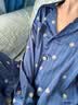 野兽派家居（tbh）都市野兽狮子星光缎家居服套装四季可外穿情侣睡衣礼物 狮子星光缎长款家居服 许愿币 XS 实拍图