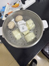 利仁（Liven）小钢人电火锅304不锈钢电煮锅分体式小电锅小型2-3人用3升小锅0涂层电蒸锅电热锅带蒸笼DHG-J368 实拍图