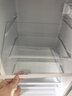 志高（CHIGO）小冰箱迷你小型家用冷藏冷冻两用宿舍出租房用双门办公室电冰箱节能省电 【一级能效】128L银色【全国联保丨节能省电】 实拍图