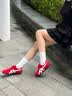 Onitsuka Tiger鬼塚虎新款复古运动休闲鞋 轻便男女款薄底鞋 RUNSPARK 红色 39 实拍图