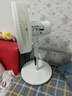 美的（Midea）【幸运草安睡1S】一级能效直流变频声控电风扇家用遥控卧室静音落地扇台式桌面抗菌大风力转页扇 实拍图