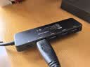 联想（Lenovo）USB分线器USB3.0一拖四口转接器USB扩展器延长线笔记本电脑hub拓展坞USB扩展坞转换器BY01-3.0(1M) 实拍图