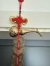 原始匠工五帝钱真品挂件铜葫芦铜钱招财开口铜葫芦挂件入户门卧室车里挂饰 实拍图