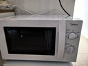 美的（Midea）【价保618】快捷微波炉 家用小型 360°转盘加热 旋钮操控 易洁内胆（M1-L213B二代） 实拍图