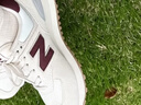NEW BALANCE NB574官方休闲鞋女鞋复古舒适夏季透气网面礼物轻便百搭运动鞋 米白色 WL574RCF 36.5 (脚长23cm)尺码详询客服 实拍图