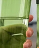 特百惠（Tupperware）茶韵500ml塑料杯男女士学生运动水杯子大容量泡茶杯 青苔绿 实拍图