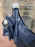 雨航（YUHANG）电动车雨衣电动车专用电瓶车雨披带镜套藏青色5XL 实拍图