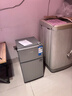 奥克斯小冰箱家用小型迷你冷藏冷冻两用出租房宿舍用节能省电寝室办公室电冰箱 【净化去味】126银色【高效保鲜 铜管速冷】22L 实拍图