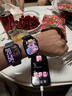 Apple/苹果 Watch S11 智能手表GPS款46毫米银色铝金属表壳雾紫色运动型表带S/M MEVW4CH/B 实拍图