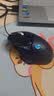 罗技（G）G502 HERO 主宰者 电竞游戏鼠标 有线鼠标 RGB炫彩灯光  机械可配重 11个按键 G502H+蓝白贴纸 实拍图
