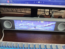 漫步者（EDIFIER）花再Melo Bar桌面蓝牙音响 灯牌桌搭音箱 家用有线高保真专业电脑游戏音响长条soundbar 618 礼物 清雾白|可替换灯牌|晒单返20 实拍图