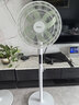 美的（Midea）【幸运草安睡1S】一级能效直流变频声控电风扇家用遥控卧室静音落地扇台式桌面抗菌大风力转页扇 实拍图