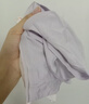 ubras七夕情人节礼物莫代尔高弹织带内裤女士抑菌舒适中腰三角裤柔软 椰青灰色+瓷月几色+奶酪黄色 3条 L 实拍图